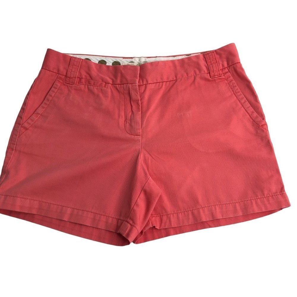 J.CREW CHINO CLASSIC TWILL SHORTS SZ 8